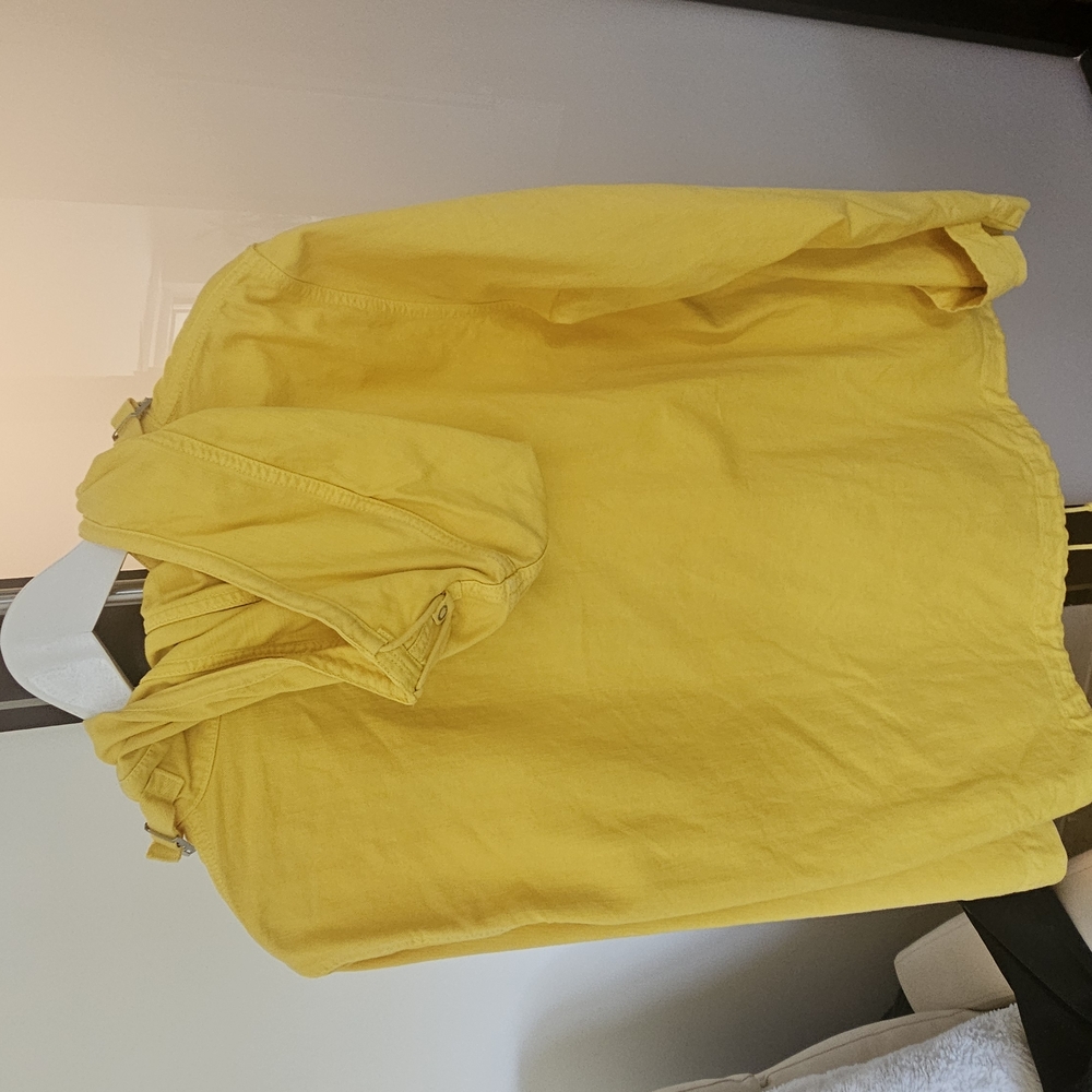 Yellow Button-Up Jacket - Picture 3 of 3